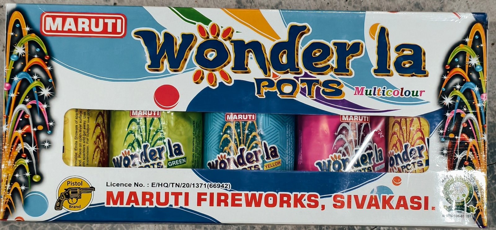 Wonderla shower(5pces)